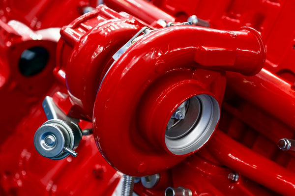 Red VGT Turbocharger at ATL Diesel in South Chillicothe, TX