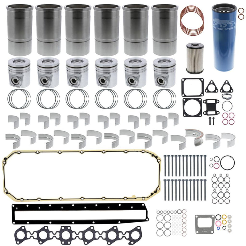 1897395C93 | International/Navistar DT466E Inframe Rebuild Kit (Complete with Oil & Fuel Filters), New | 466115-001