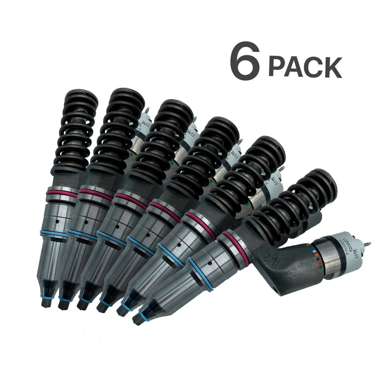 10R8501 | Caterpillar 3406E/C15 ATL X Series Fuel Injectors (Pack of 6), Reman | 10R8501X