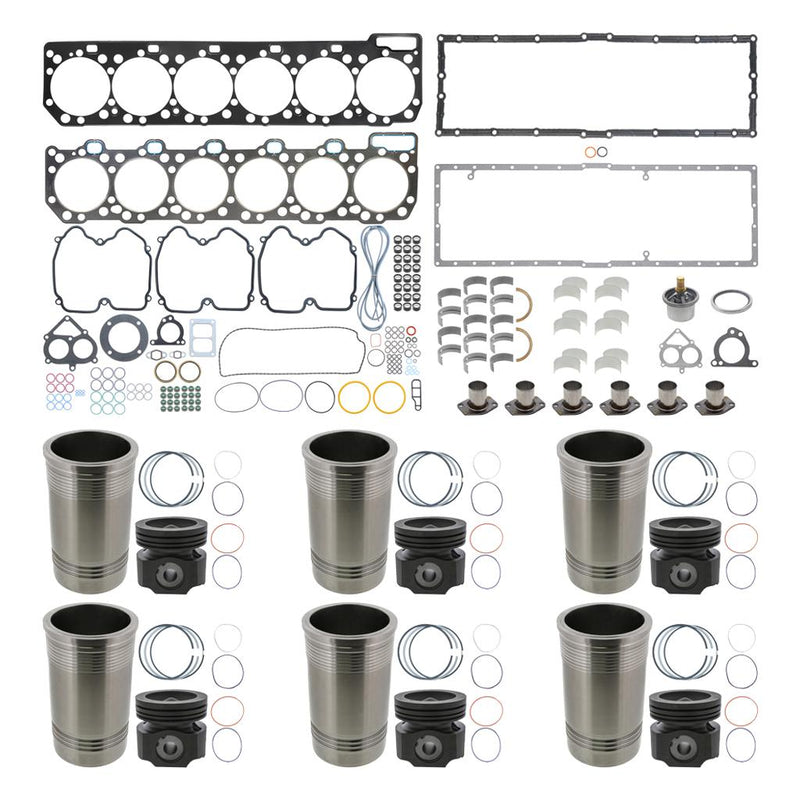 C15111-010 | Caterpillar 3406E/C15 Single Piece Steel Piston PAI Upgrade Kit, New