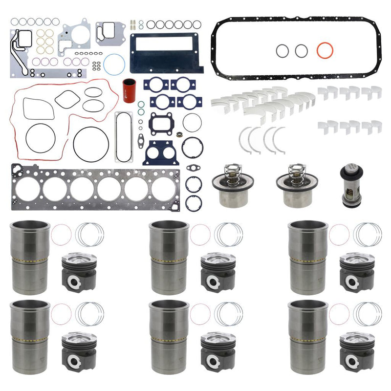 4367173 | Cummins ISX Engine Inframe Overhaul Rebuild Kit, New | 4376244