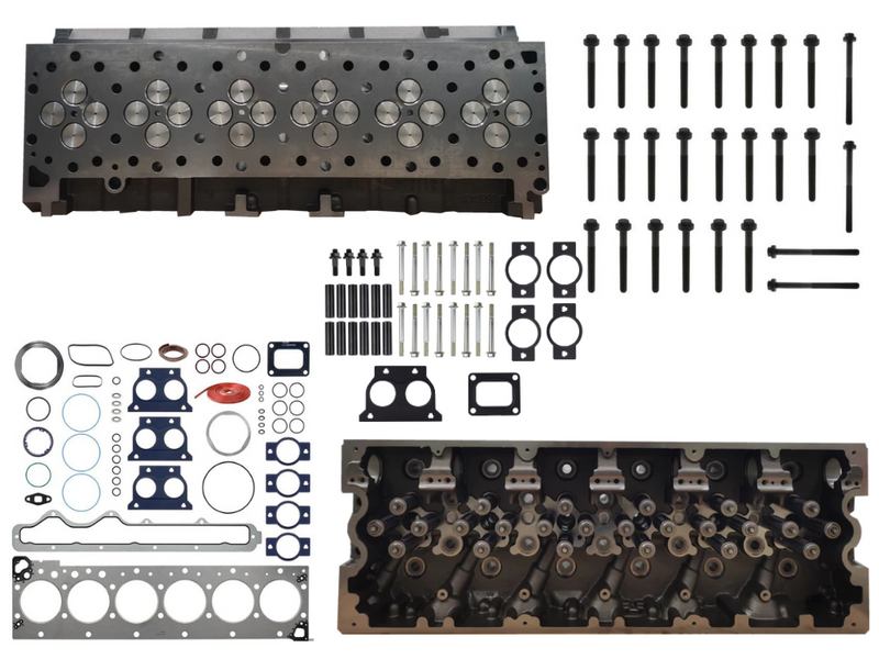 SCCYLHKIT | Cummins ISX Single Cam Cylinder Head Replacement Kit, New