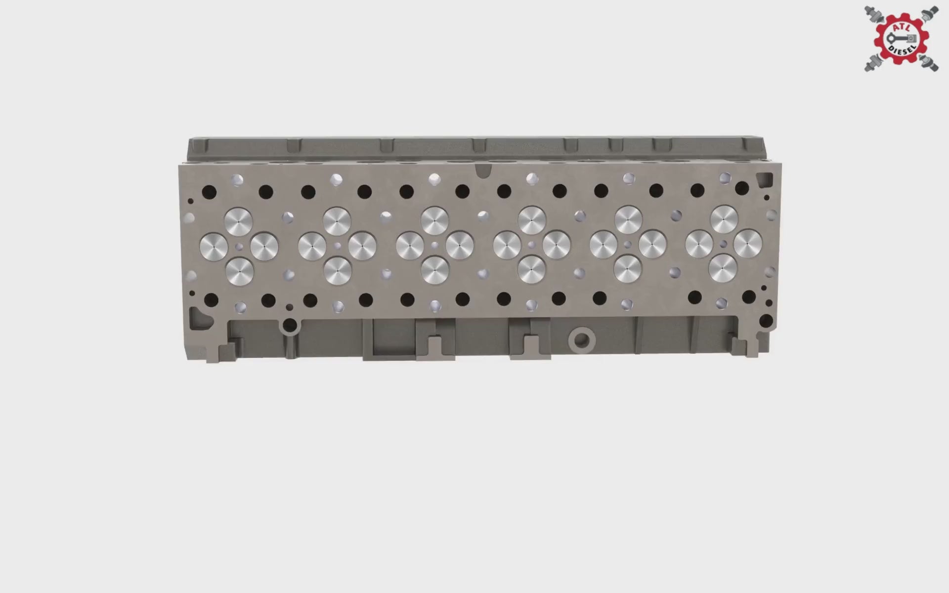 4101420 | Cummins ISX Stage 2 Fully Loaded Dual Cam Cylinder Head, New